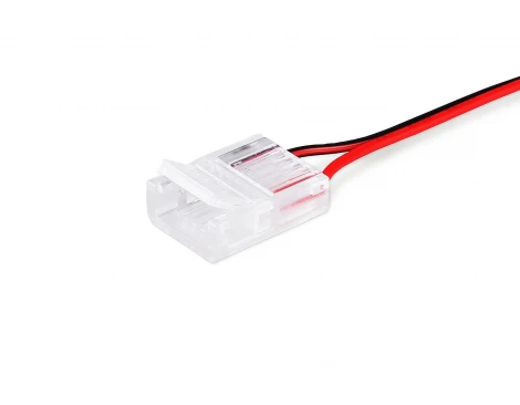 Соединитель гибкий односторонний COB 12/24V для лент 12 mm (2 конт.) (10шт) Ambrella Illumination GS7378