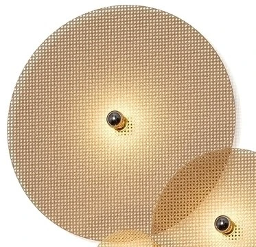 Настенный светильник Aromas del Campo Tan Tan A1053/5/ORO + 1125/90 Black