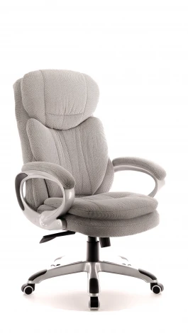 Компьютерное кресло для руководителя Boss T ткань серый