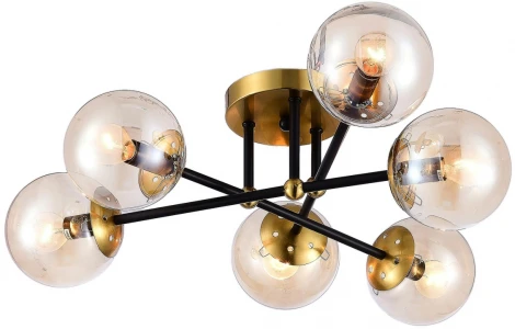 Потолочная люстра на штанге Памела CL144165 (220V, шарики)