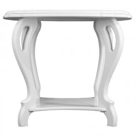 Стол журнальный Кофейный П молочный дуб Л Mebelik 008634