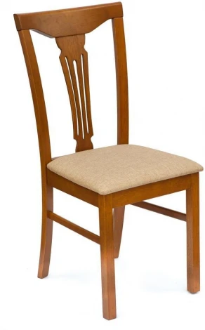 Стул - Гермес/ Hermes дерево гевея, 43х49х94см, Espresso, ткань песочная (Jaffy 104-58) Tetchair 9246