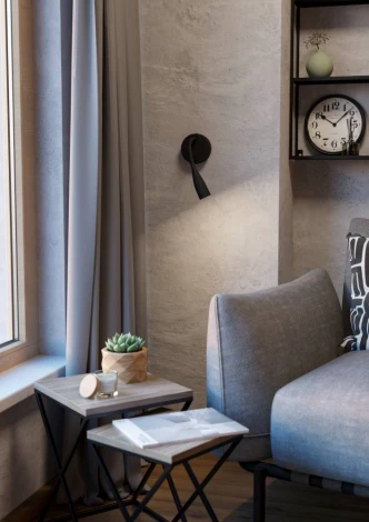 Спот светодиодный с выключателем для чтения на гибкой ножке Eglo Olivandino 901818