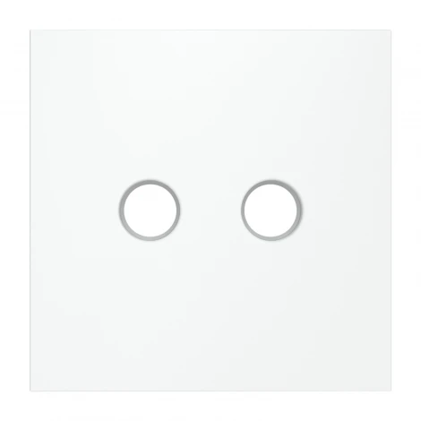 Накладка для розетки телевизионной оконечной TV+SAT Voltum S70 VLS001602 (белый матовый)