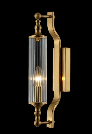 Бра Crystal Lux Tomas AP1 BRASS