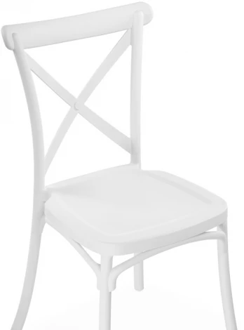 Пластиковый стул Woodville Venus white 15599