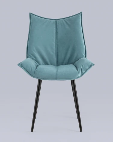 Стул Stool Group Осло велюр пыльно-голубой УТ000035047