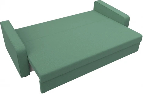 Диван прямой Лига-009 (Зеленый/Рогожка) Лига Диванов арт.124151