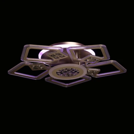 Потолочная LED люстра с ПДУ De City Мадлен 424016107 (регулировка яркости, 220V)