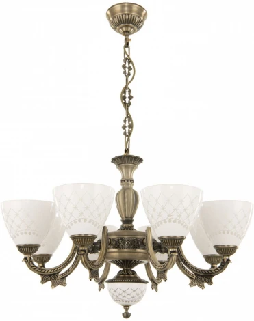 Подвесная люстра Arte Milano AM343837 343837/8 AB (220V, на цепи)