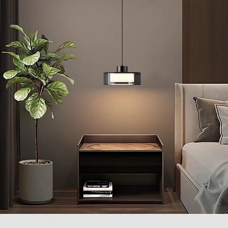 Подвесной светодиодный светильник Lightera Crater LE120L-15B