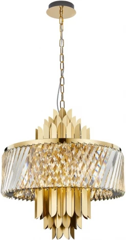 Подвесная люстра Aployt Stefania APL.780.03.09 (220V, хрусталь, на цепи)