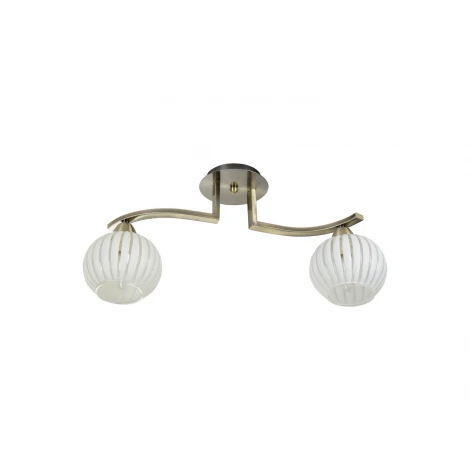 Потолочная люстра IDLamp Deborah 863/2PF-Oldbronze