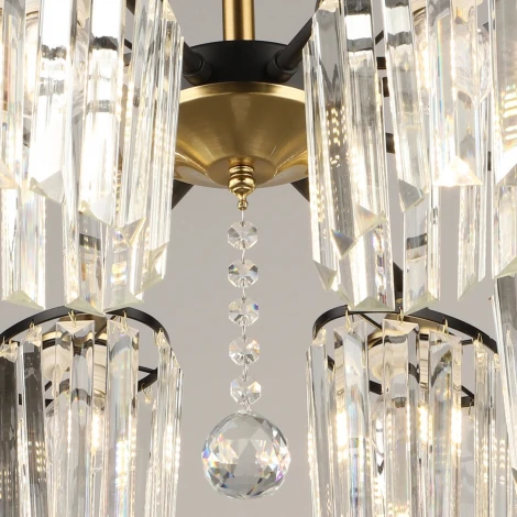 Потолочная люстра на штанге Reluce 63660-0.3-08 BK+COP