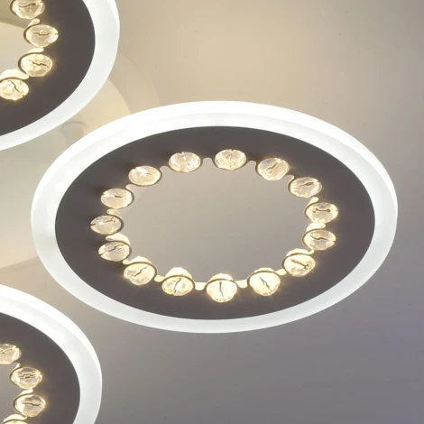 Потолочная люстра De City Мадлен 424013505 (LED, 220V, пульт управления)