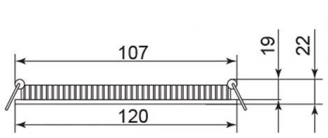 Встраиваемый точечный светильник Feron 27996 (220V)