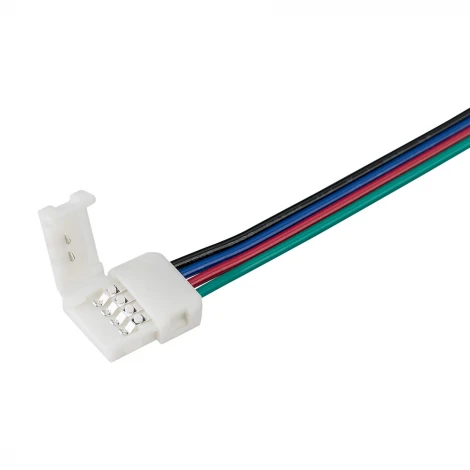 Коннектор выводной FIX-RGB-10mm-150mm-X2 (4-pin) 023955