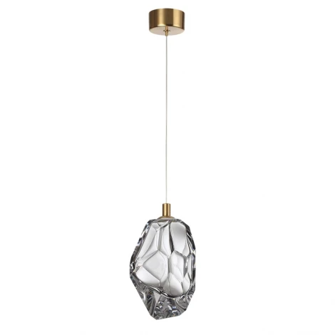 Подвесной светильник Odeon Light Gemme 7114/4LA прозрачное стекло/металл IP20 LED 4W 300Лм 3000K 200° 220V