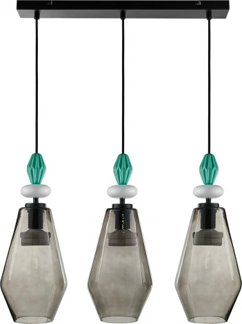 Подвесной светильник 33 ИДЕИ PND172.03.17.003BL-S40GR (220V, на проводе)