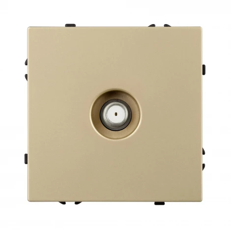 Механизм спутниковой розетки SCT-NOBE-MST1-SFPL-GD (SAT) (Arlight, Золотой песок) 054298