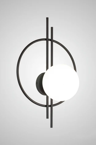 Бра AM Group AM440 BK (220V, шар)