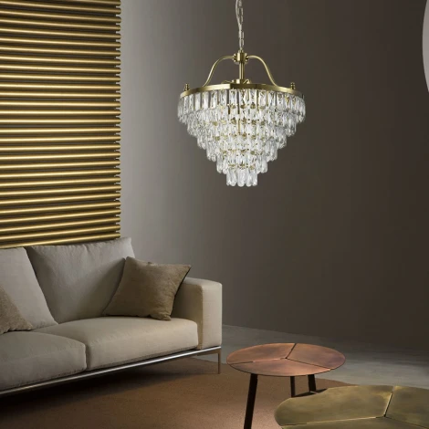 Подвесная люстра Lumien Hall Salvatore LH0037/7P-CO-CL