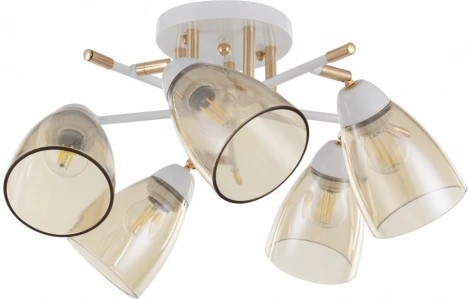 Потолочная люстра на штанге Arte Milano AMALFI 327410/5 FG+WH (220V)