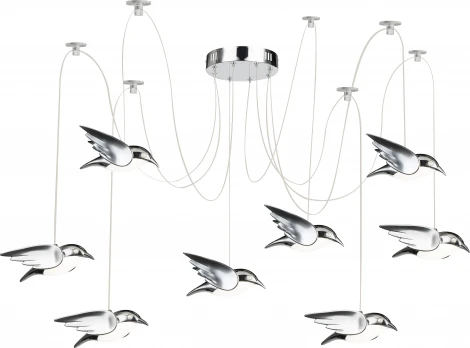 Подвесная люстра Globo Bird 56670-8H