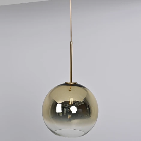 Подвесной светильник Passage One D30 Gold By ImperiumLoft Passage-One01 (220V, на проводе, шар)