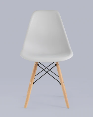 Стул Eames Style DSW светло-серый (разборный каркас) Stool Group арт.УТ000037594
