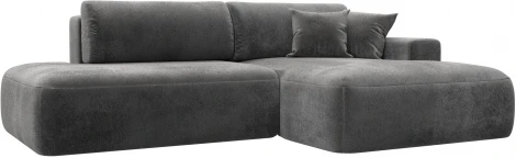 Диван угловой Лига-036 НПБ Модерн правый угол Лига Диванов (Велюр) арт.127777