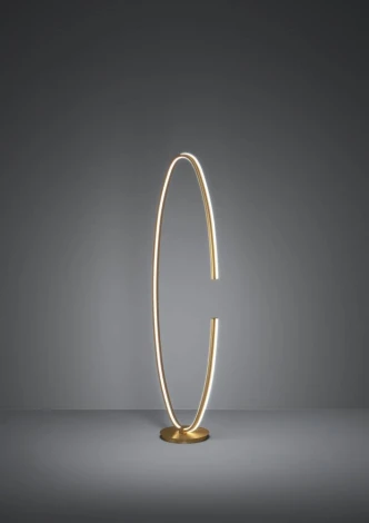 Торшер светодиодный Eglo Bogado 390491 с регулировкой цветовой температуры 20W 2200-6500K 3500lm сталь золотой белый