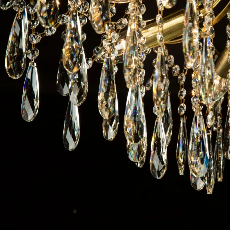 Потолочная люстра на штанге Citilux Селена CL302183 (220V, хрусталь)