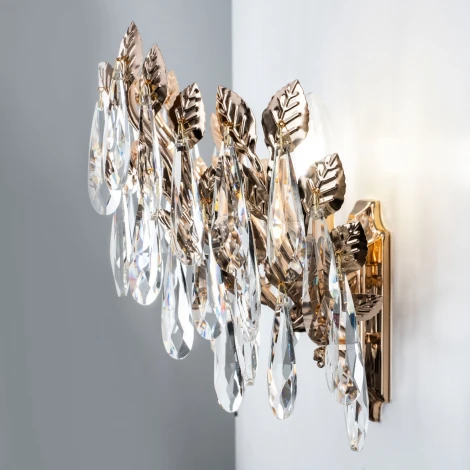 Бра хрустальное Modelux MODELUX ML.6747.02 GD