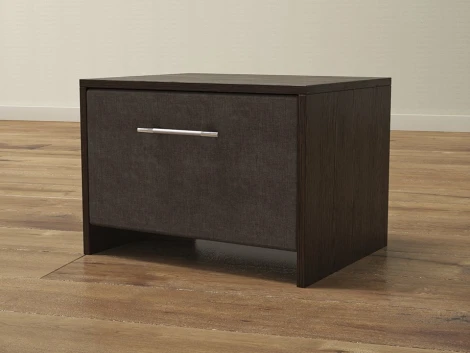 PROxSON Тумба Varna (ЛДСП Венге+ткань Венге/Savana Chocolate (шоколад)) 51x40