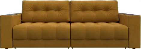 Диван прямой с декором Лига-049 НПБ Лига Диванов (Велюр) арт.128393