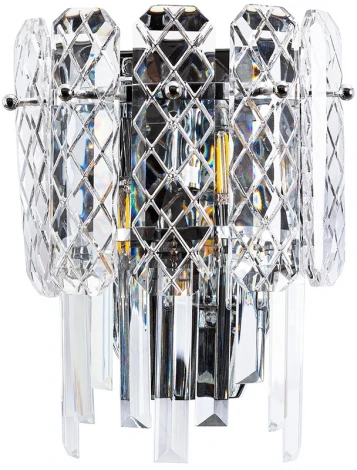 Бра Arte Lamp Nicoletta A1051AP-2CC (220V, хрусталь, подвески)