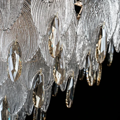 Подвесная люстра хрустальная Modelux ML.6928.600 GD