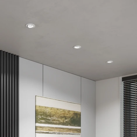 Светильник встраиваемый светодиодный Elektrostandard Even 25094/LED 7W 4000K белый (220V, круглые)