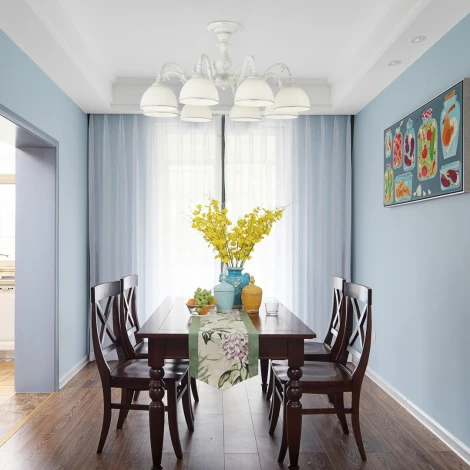 Потолочная люстра на штанге Arte Milano AM346410 346410/8 WT+SL (220V)