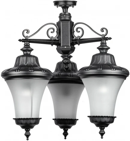 Потолочный светильник уличный Oasis Light ELBA 86470A/3 02 Bl (220V, фонарь, IP44)