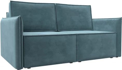 Диван прямой Либерти мини (Бирюзовый/Велюр) Лига Диванов арт.121895