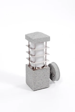 Настенный светильник уличный Oasis Light INOX WOOD 67505 stone (220V, IP44)