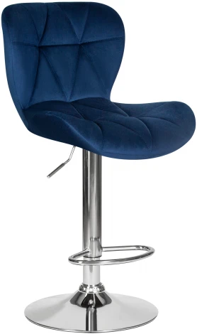 Стул барный BARNY (синий велюр (MJ9-117))