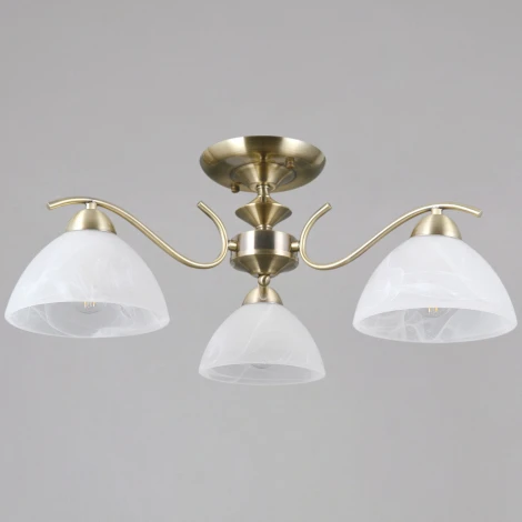 Потолочная люстра на штанге ILLUMICO IL0905-3CSQ-26 AB ELITE