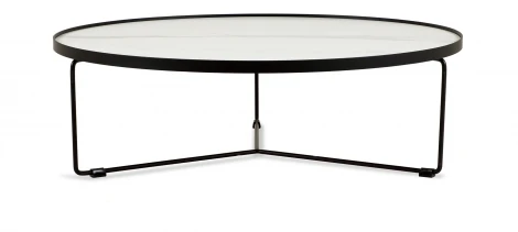 Столик журнальный Fonot major (Керамика/Белый,Черный) ОГОГО Обстановочка! арт.888856