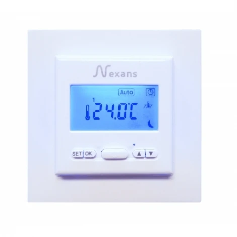 Программируемый терморегулятор Nexans N-COMFORT TD с двумя датчиками