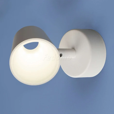 Спот Elektrostandard Snappy DLR025 5W 4200K белый матовый (LED, 220V, круглые)