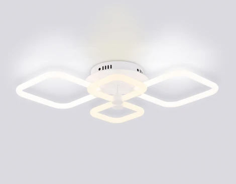 Потолочная люстра светодиодная с пультом Ambrella Original FA3822 (регулировка яркости, 220V)