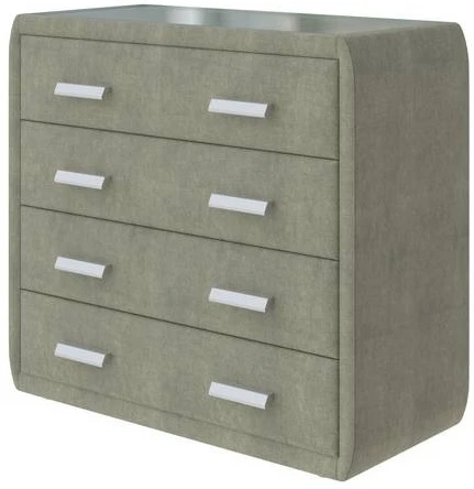 PROxSON Комод Soft Mebel (Ткань: Велюр Лофти Олива) 101x48